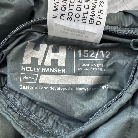 Helly Hansen Boys Insulated Puffer Jacket Size 12 (152) Reversible - Picture 7 of 9